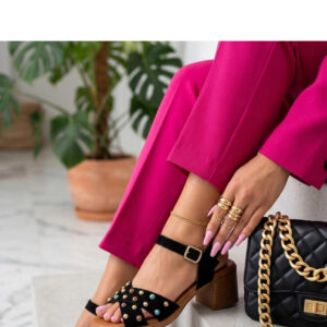 Sandalen mit Absatz model 228219 Solea