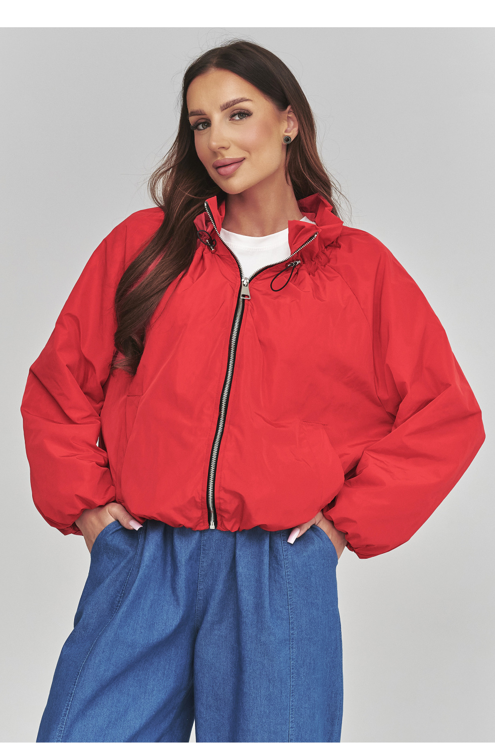Jacke model 228271 Makadamia