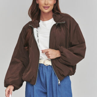 Jacke model 228272 Makadamia