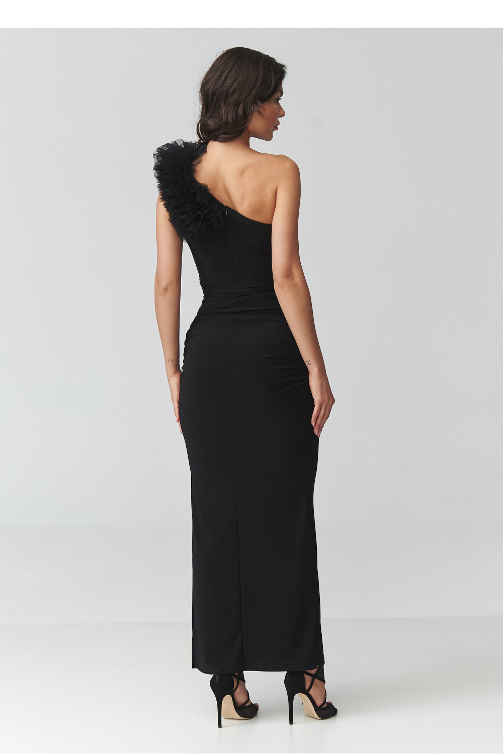 Langes Kleid model 228320 Makadamia - Afbeelding 3