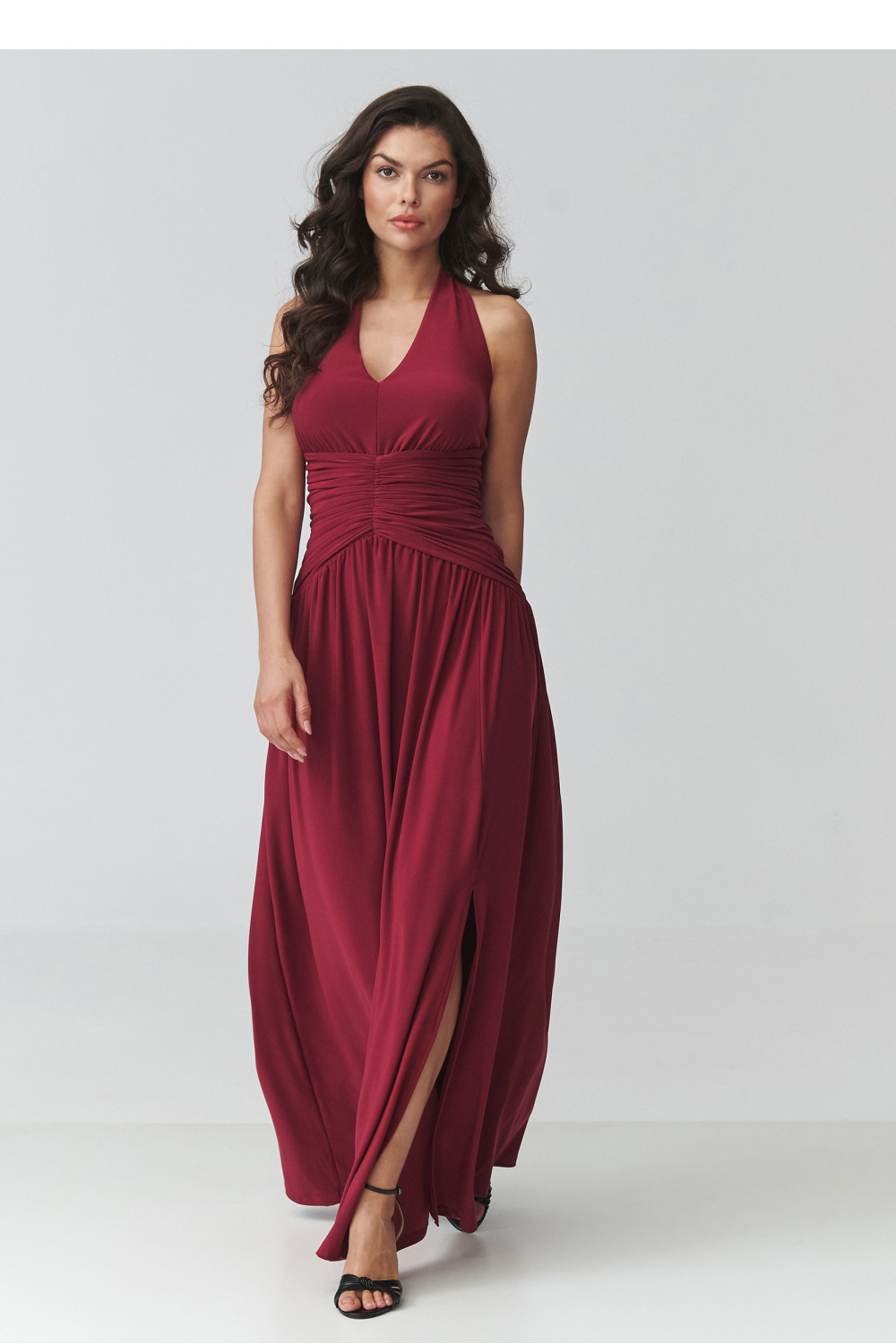 Langes Kleid model 228324 Makadamia - Afbeelding 2