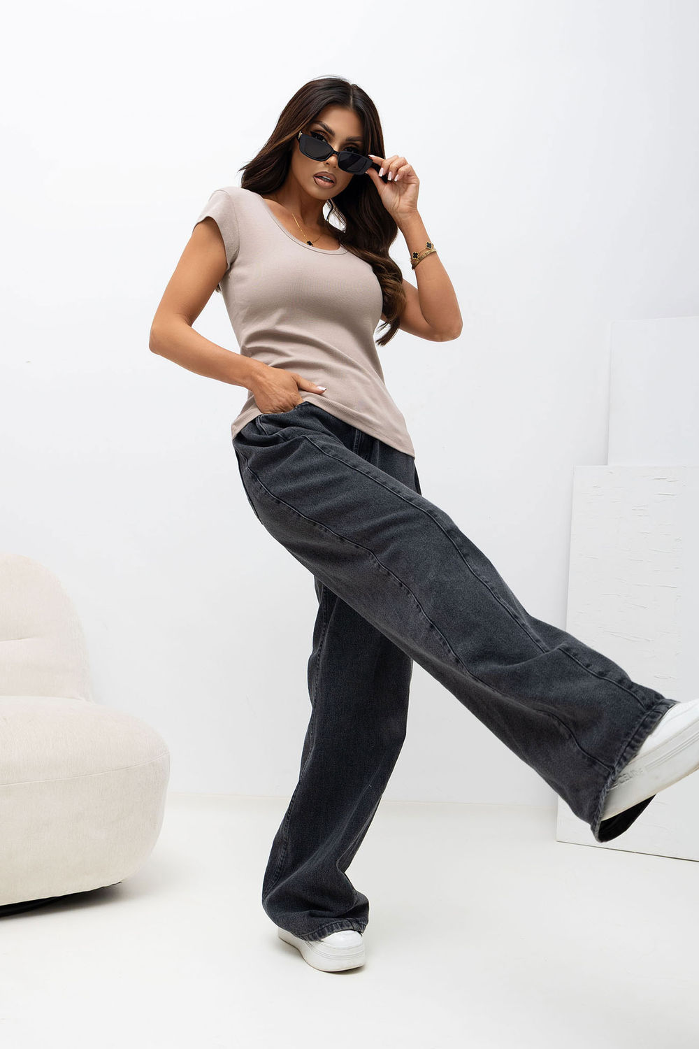 T-shirt model 228327 Rue Paris - Afbeelding 2