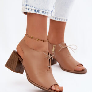 Sandalen mit Absatz model 228387 Step in style