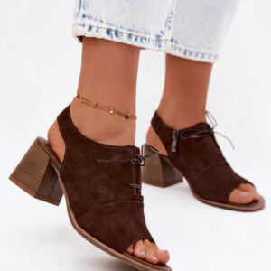 Sandalen mit Absatz model 228388 Step in style
