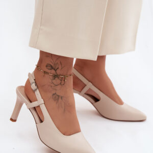 Sandalen mit Absatz model 228399 Step in style