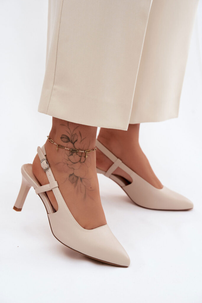 Sandalen mit Absatz model 228399 Step in style