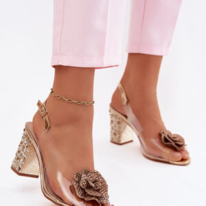 Sandalen mit Absatz model 228404 Step in style