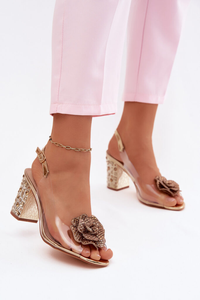 Sandalen mit Absatz model 228404 Step in style