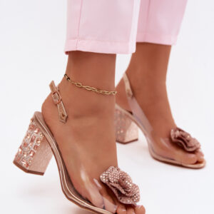 Sandalen mit Absatz model 228405 Step in style