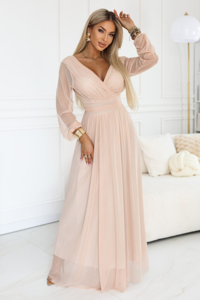 Langes Kleid model 228488 Numoco