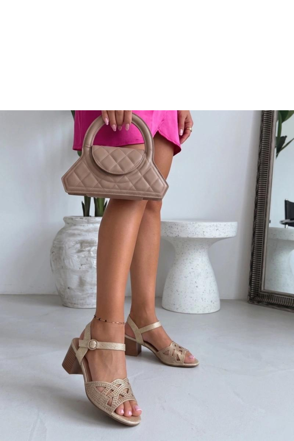 Sandalen mit Absatz model 229006 Solea - Afbeelding 2