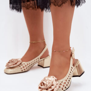 Sandalen mit Absatz model 229262 Step in style