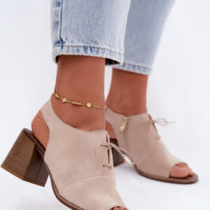 Sandalen mit Absatz model 229278 Step in style