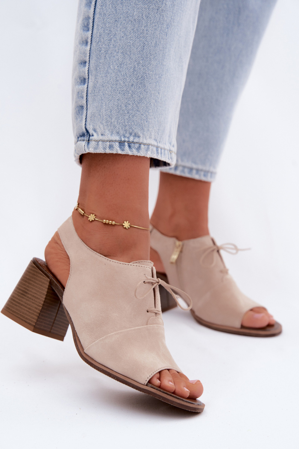 Sandalen mit Absatz model 229278 Step in style