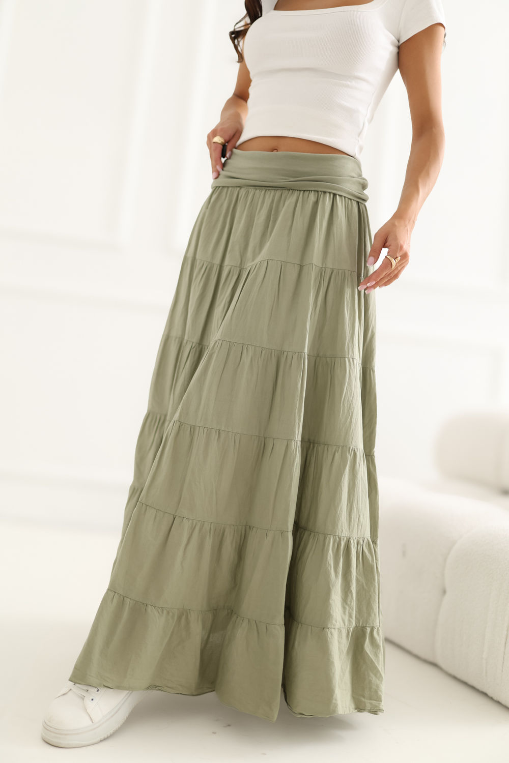 Langer Rock model 229474 Italy Moda - Afbeelding 4