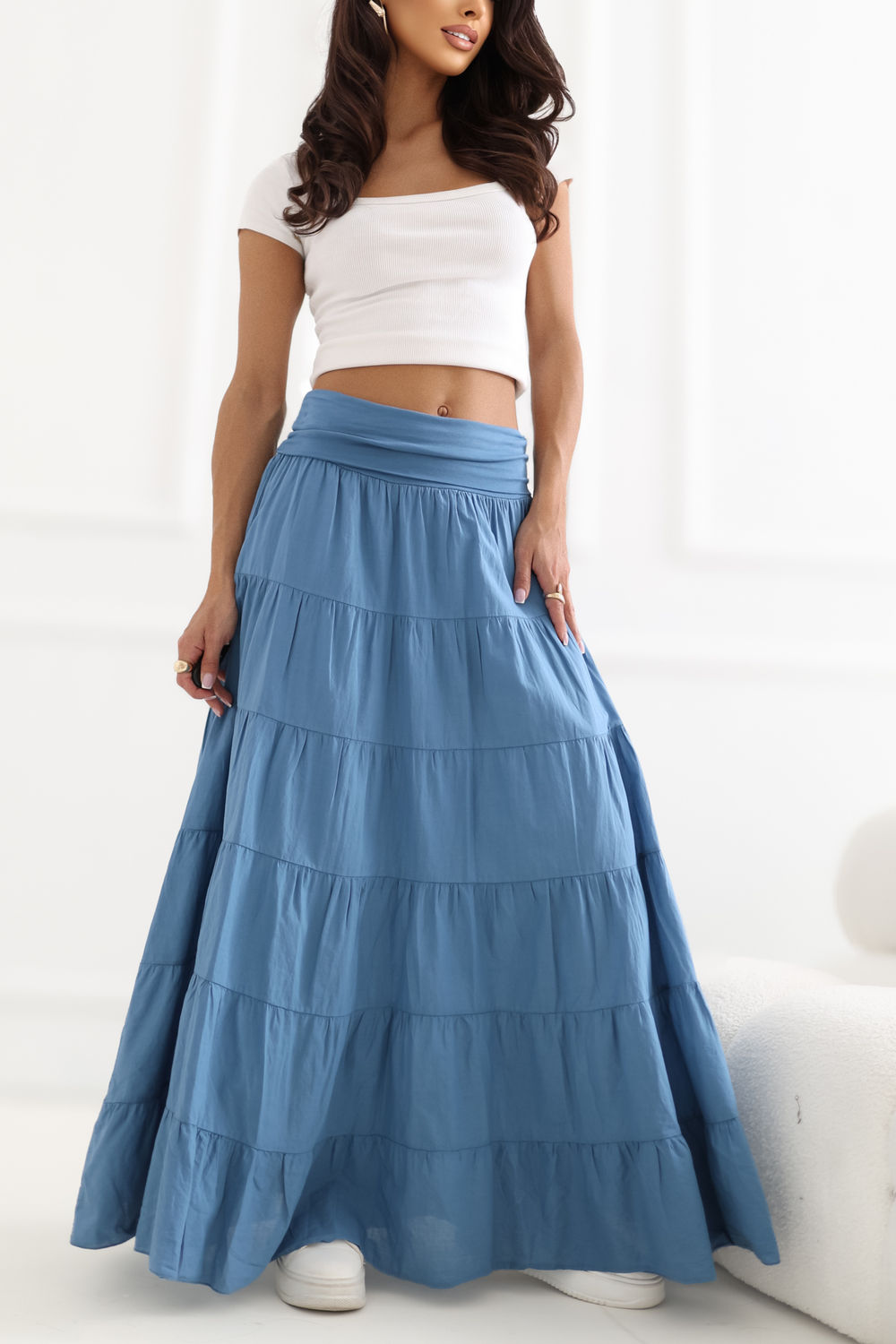 Langer Rock model 229475 Italy Moda - Afbeelding 2
