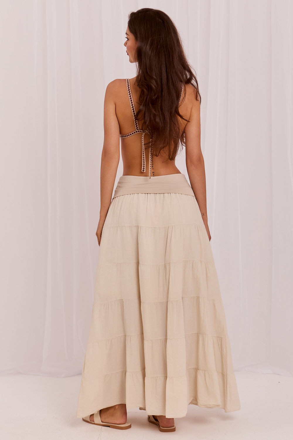 Langer Rock model 229477 Italy Moda - Afbeelding 3