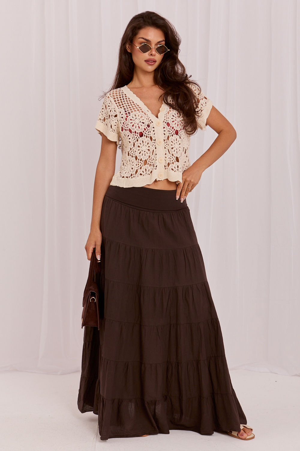 Langer Rock model 229478 Italy Moda - Afbeelding 2