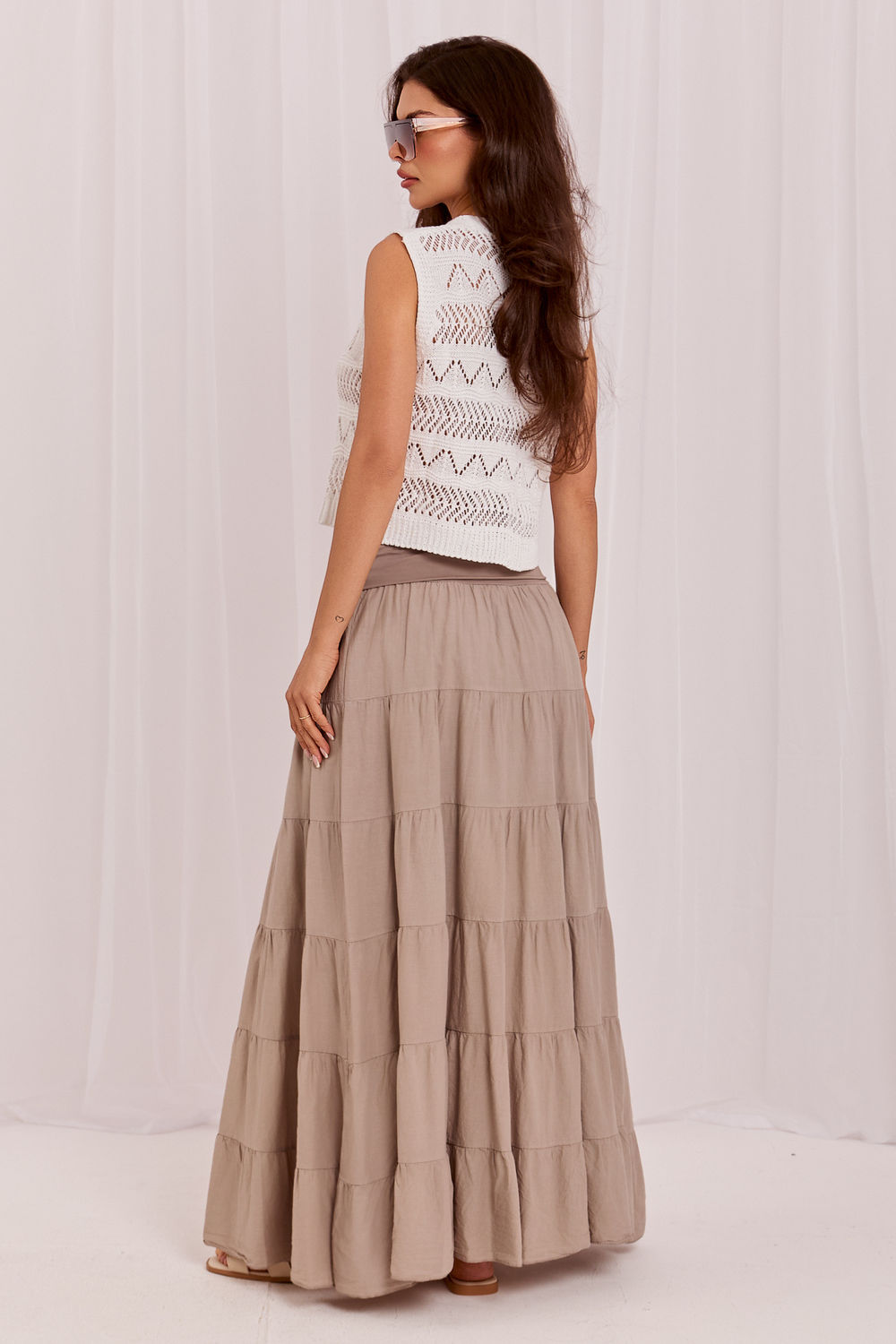 Langer Rock model 229479 Italy Moda - Afbeelding 3