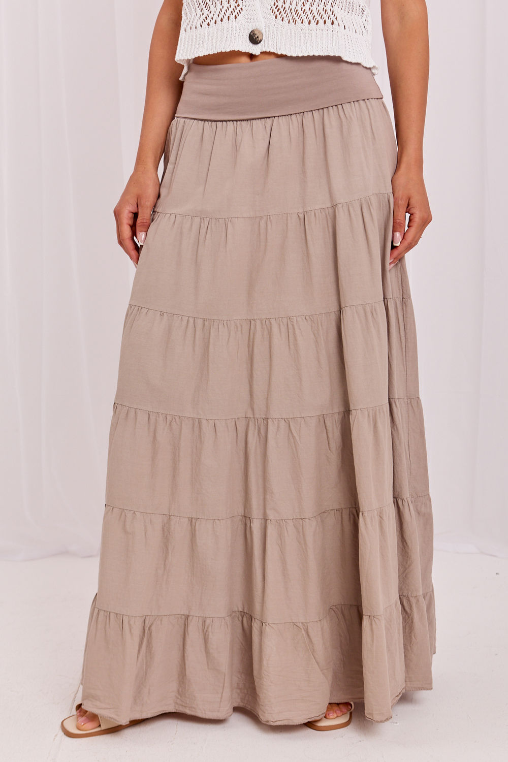 Langer Rock model 229479 Italy Moda - Afbeelding 4