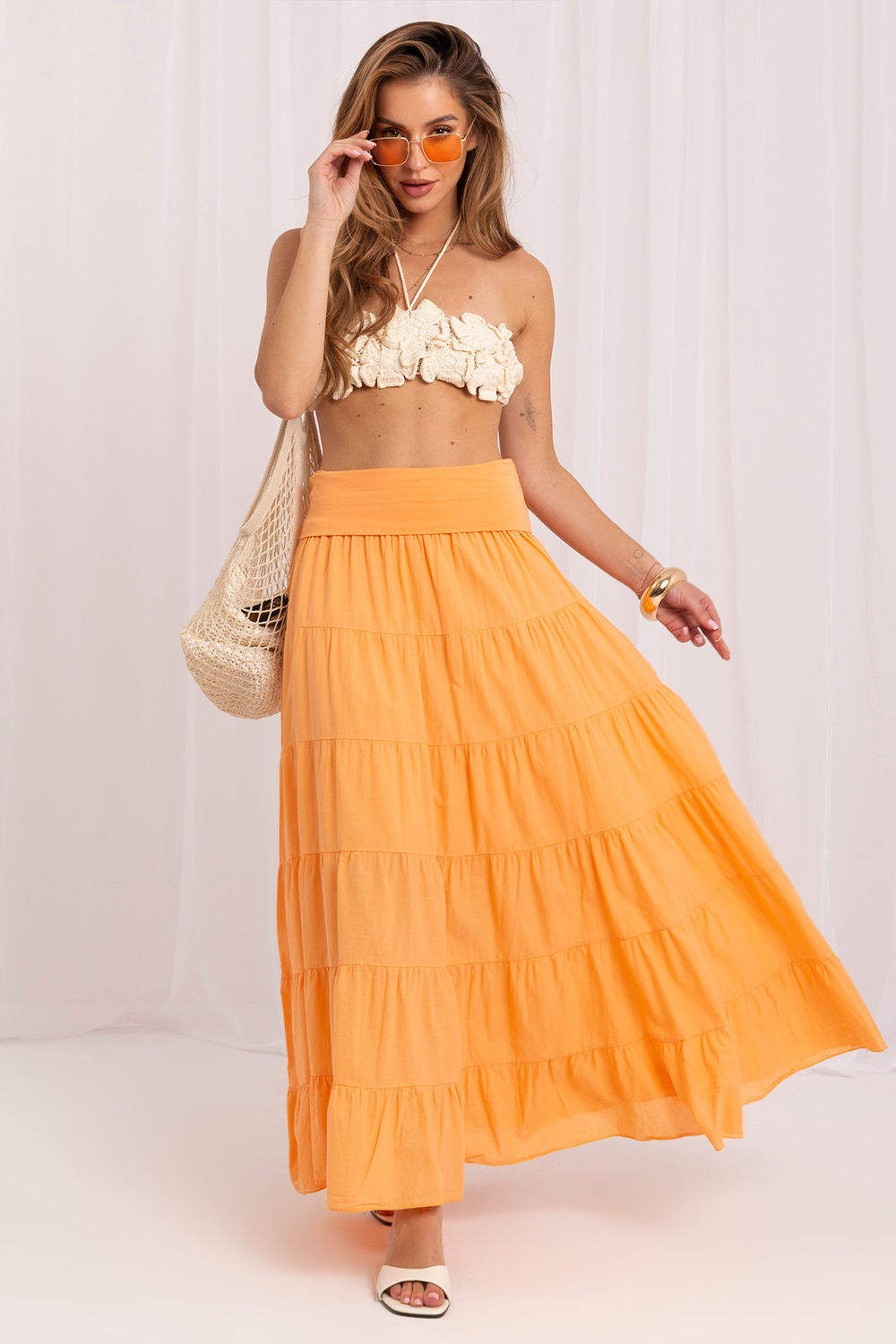 Langer Rock model 229480 Italy Moda