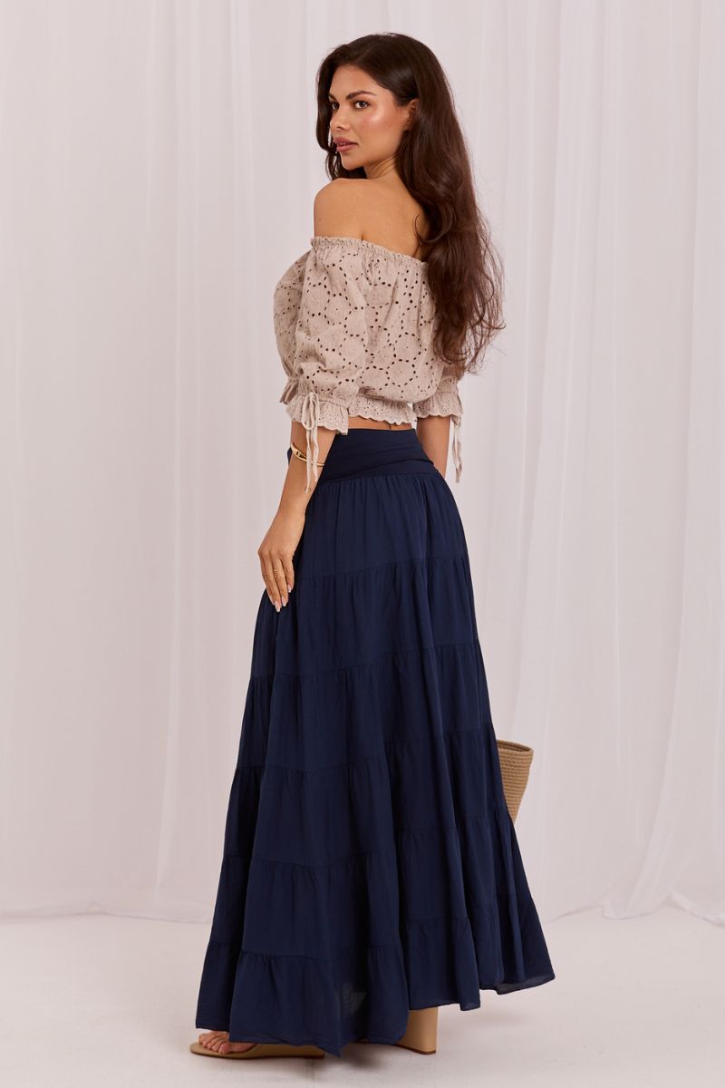 Langer Rock model 229476 Italy Moda - Afbeelding 4