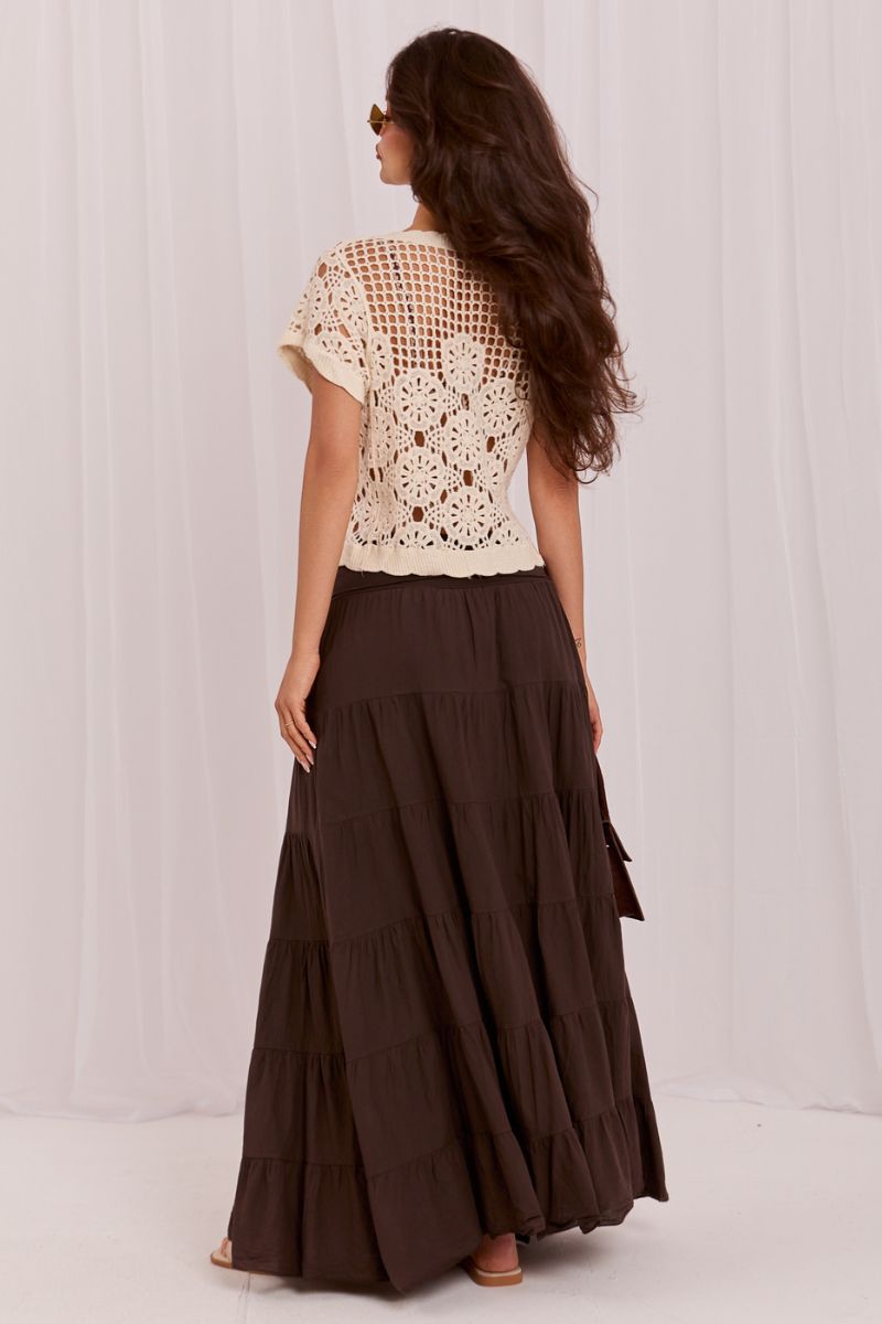 Langer Rock model 229478 Italy Moda - Afbeelding 3