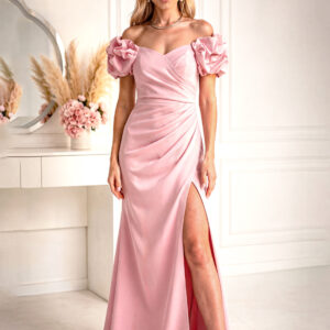 Langes Kleid model 229633 Bicotone