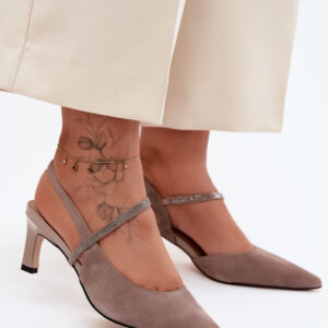 Sandalen mit Absatz model 229715 Step in style