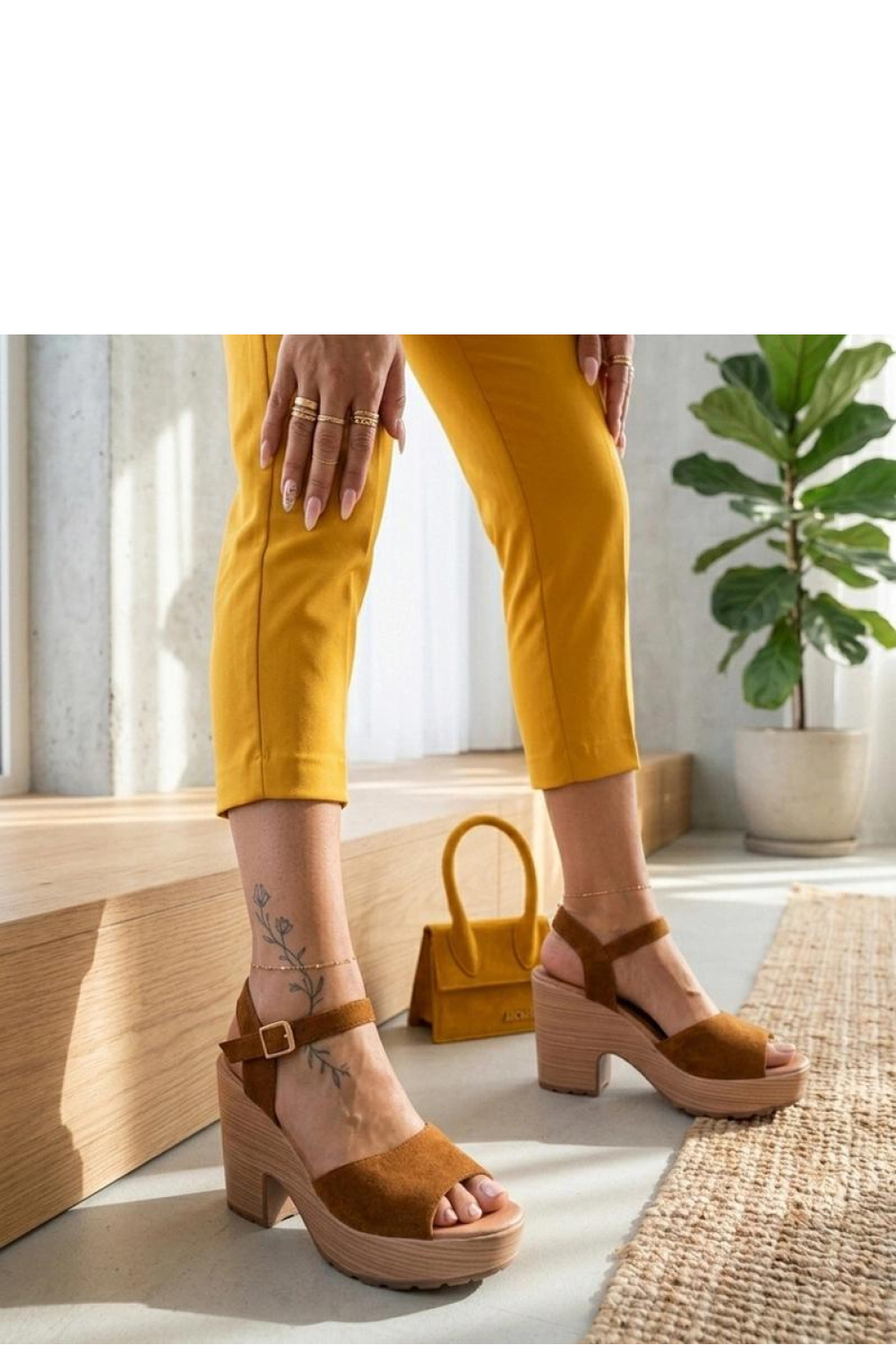 Sandalen mit Absatz model 229781 Solea - Afbeelding 3