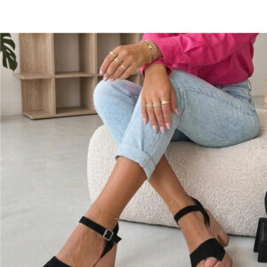 Sandalen mit Absatz model 229782 Solea