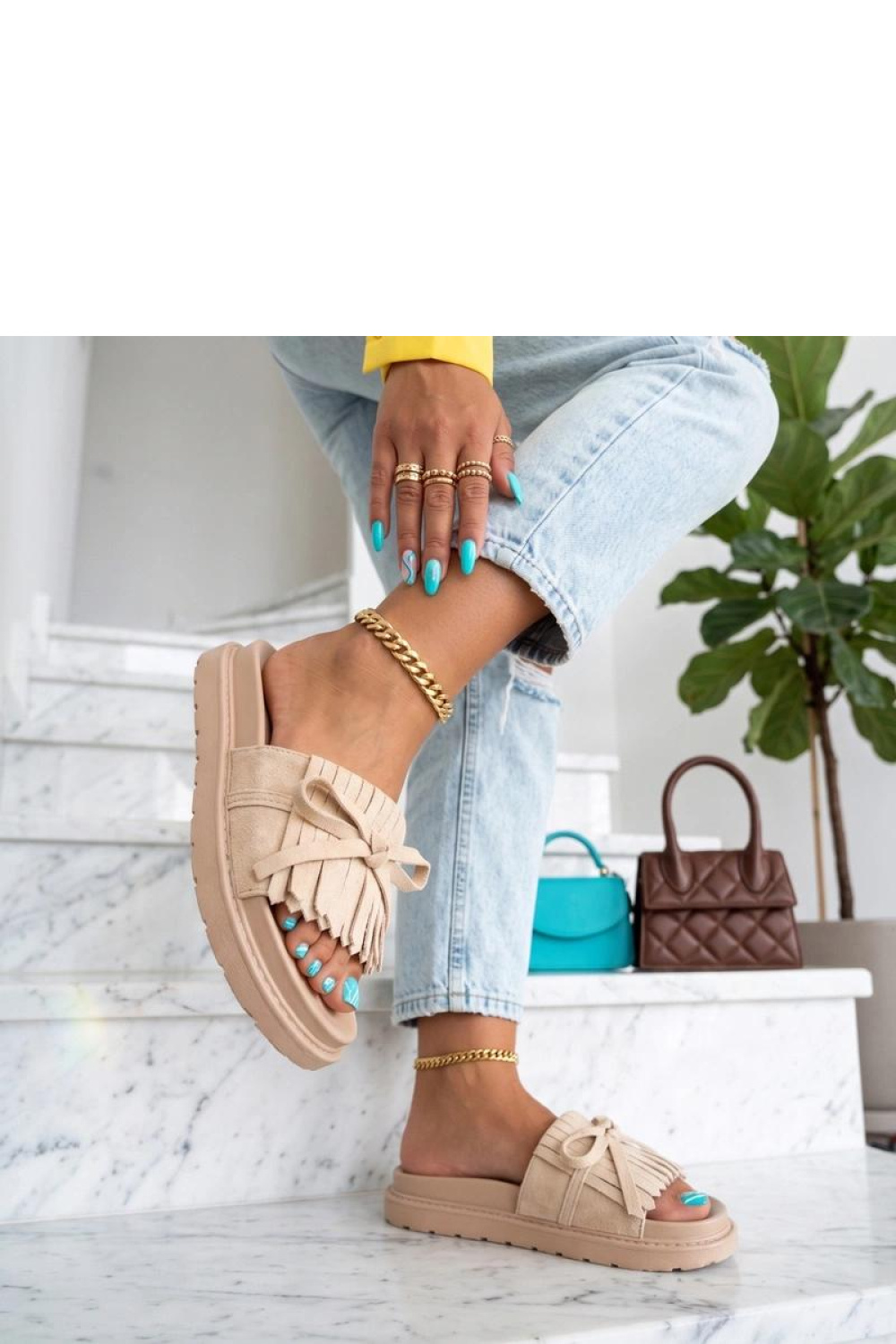 Plattform-Sandalen model 229790 Solea - Afbeelding 2