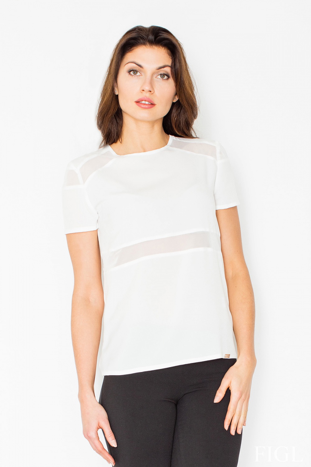 Bluse model 60187 Figl