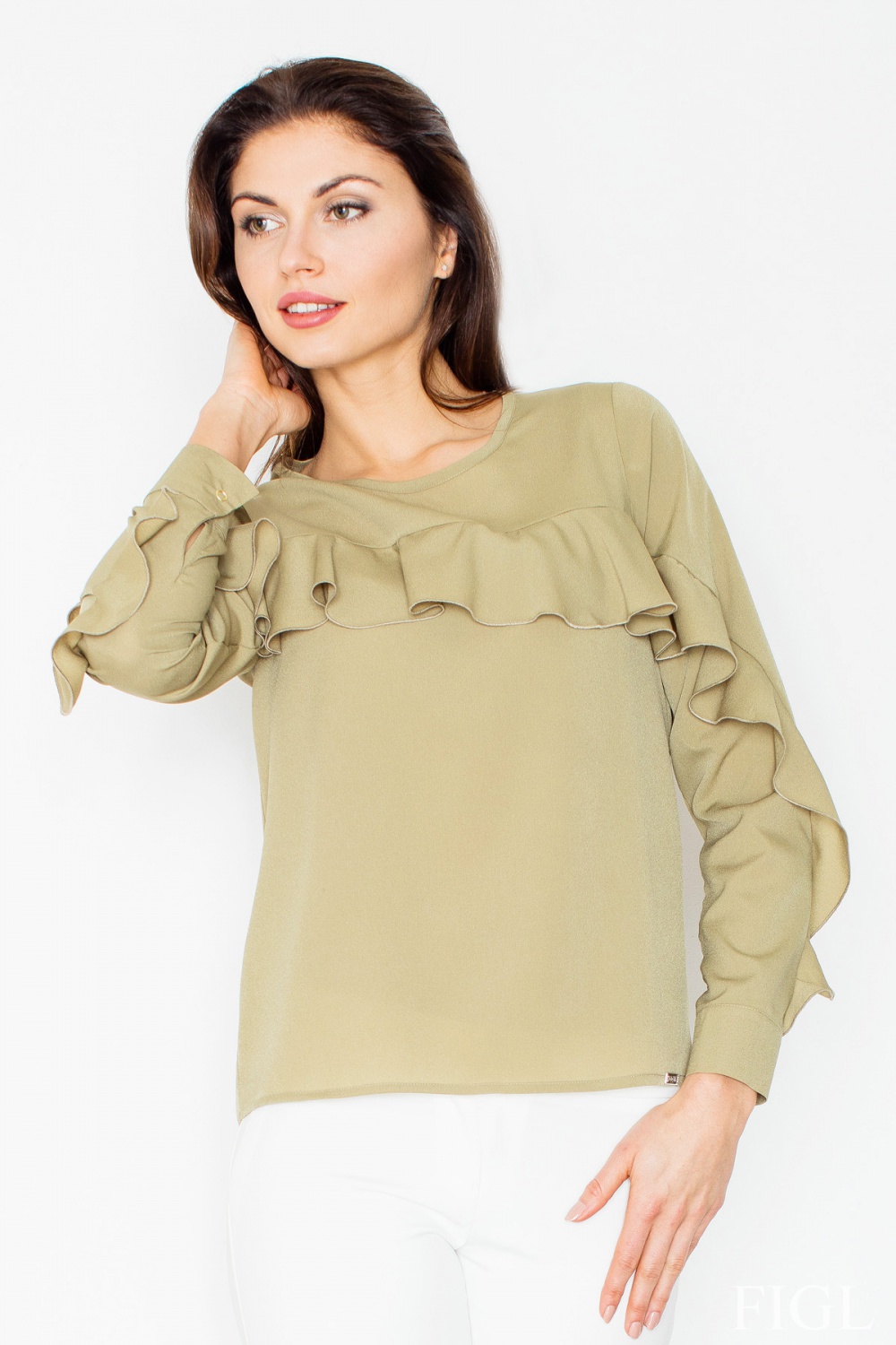 Bluse model 60189 Figl