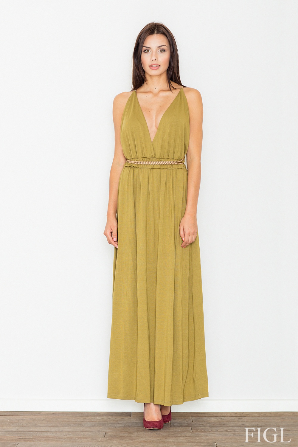 Langes Kleid model 60700 Figl