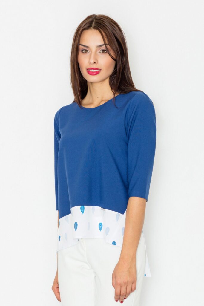 Bluse model 77129 Figl