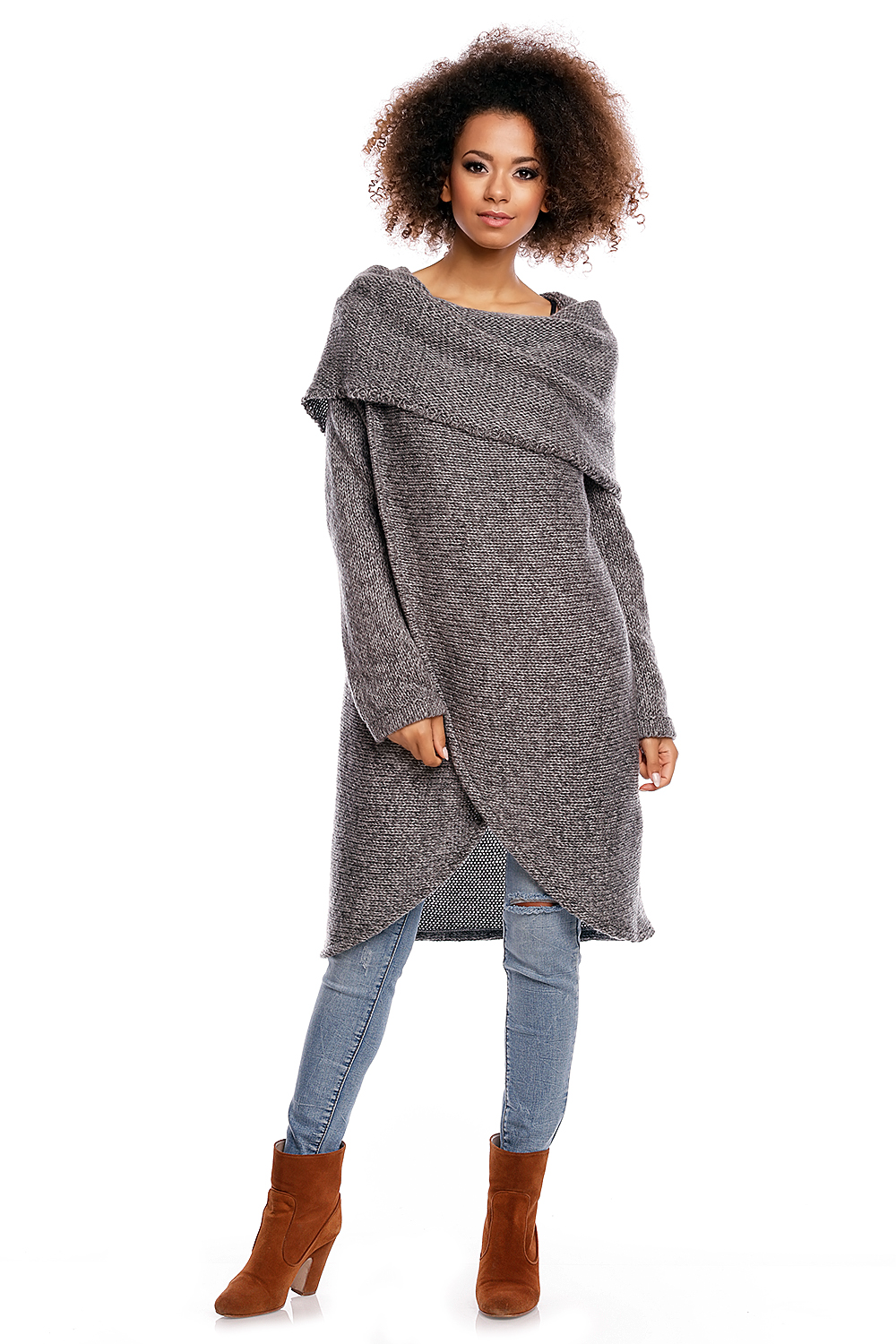 Langpullover model 84297 PeeKaBoo - Afbeelding 2