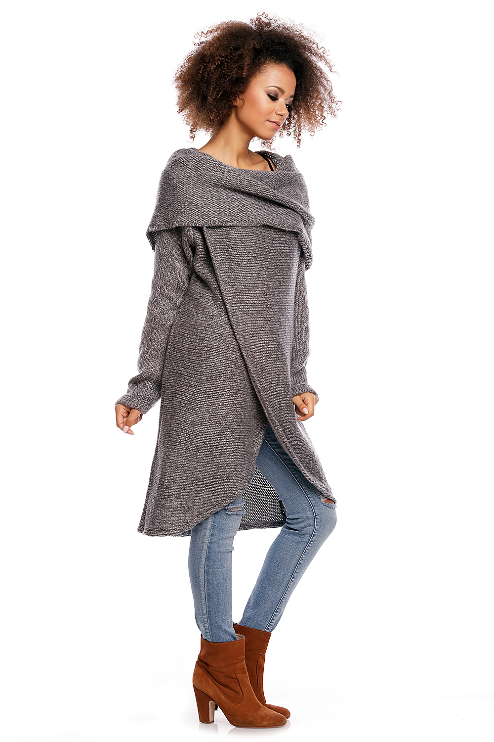 Langpullover model 84297 PeeKaBoo - Afbeelding 3
