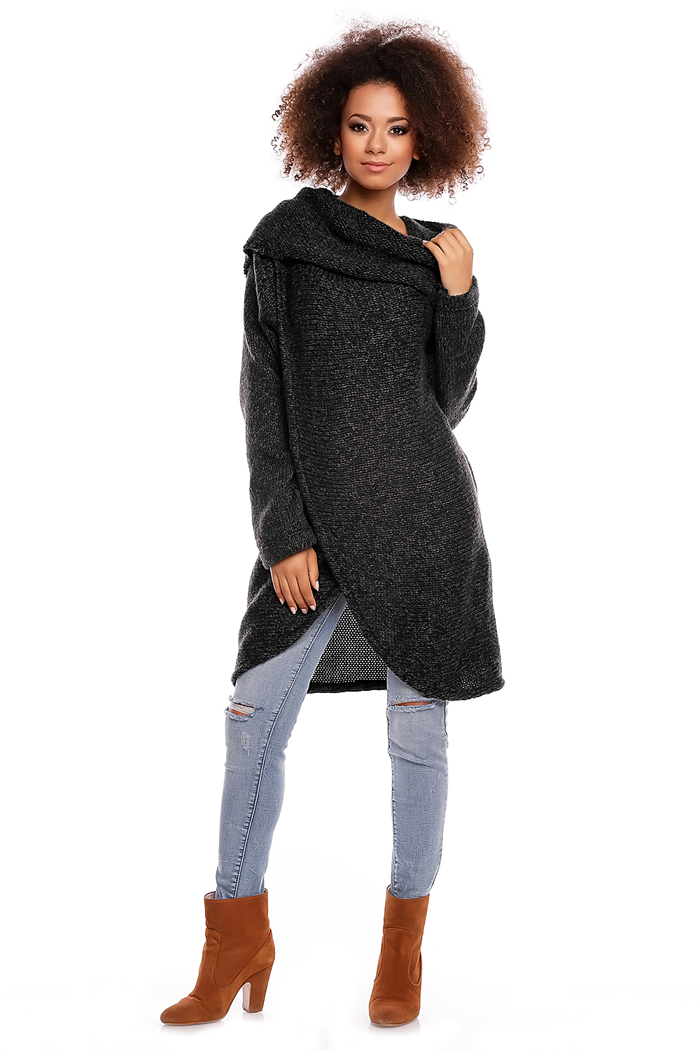 Langpullover model 84298 PeeKaBoo - Afbeelding 2