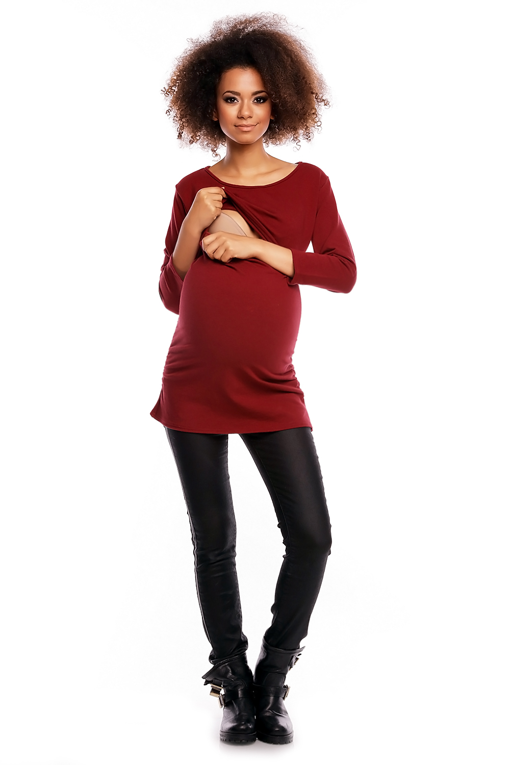 Umstandsbluse model 84455 PeeKaBoo - Afbeelding 2