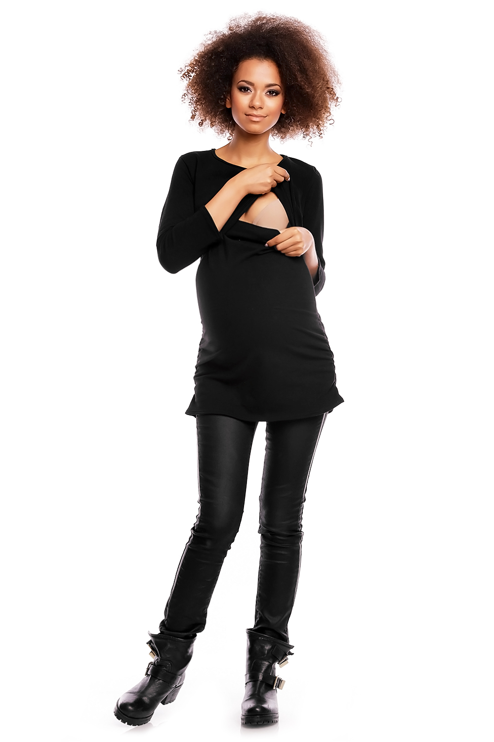 Umstandsbluse model 84456 PeeKaBoo - Afbeelding 2
