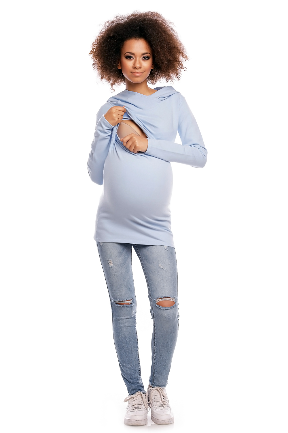 Schwangerschafts-Bluse model 84457 PeeKaBoo - Afbeelding 2