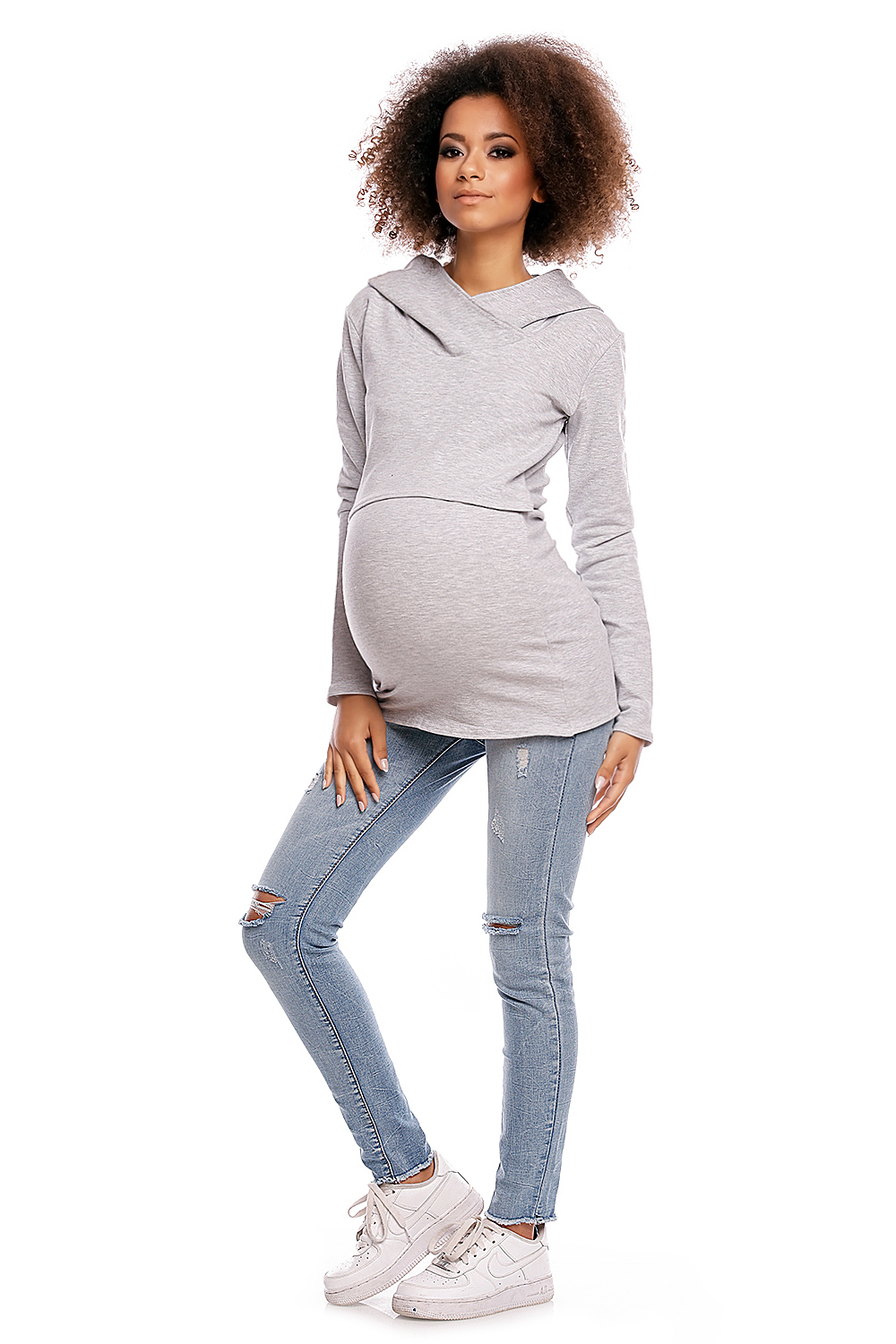 Schwangerschafts-Bluse model 84459 PeeKaBoo - Afbeelding 3