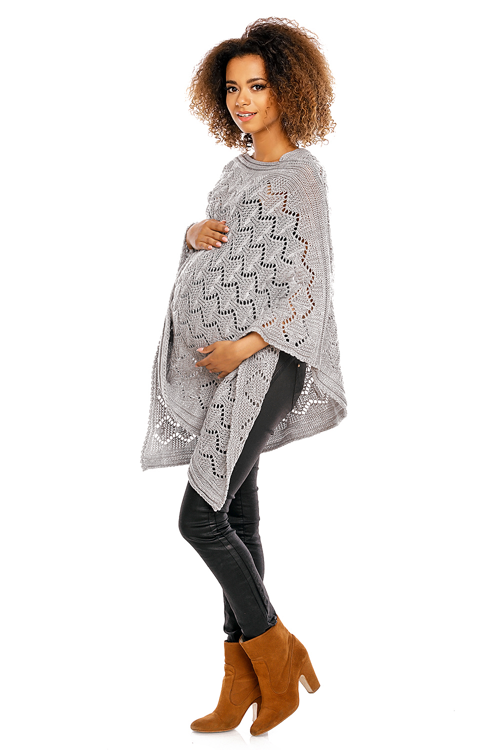 Schwangerschaftswolljacke model 94515 PeeKaBoo - Afbeelding 3