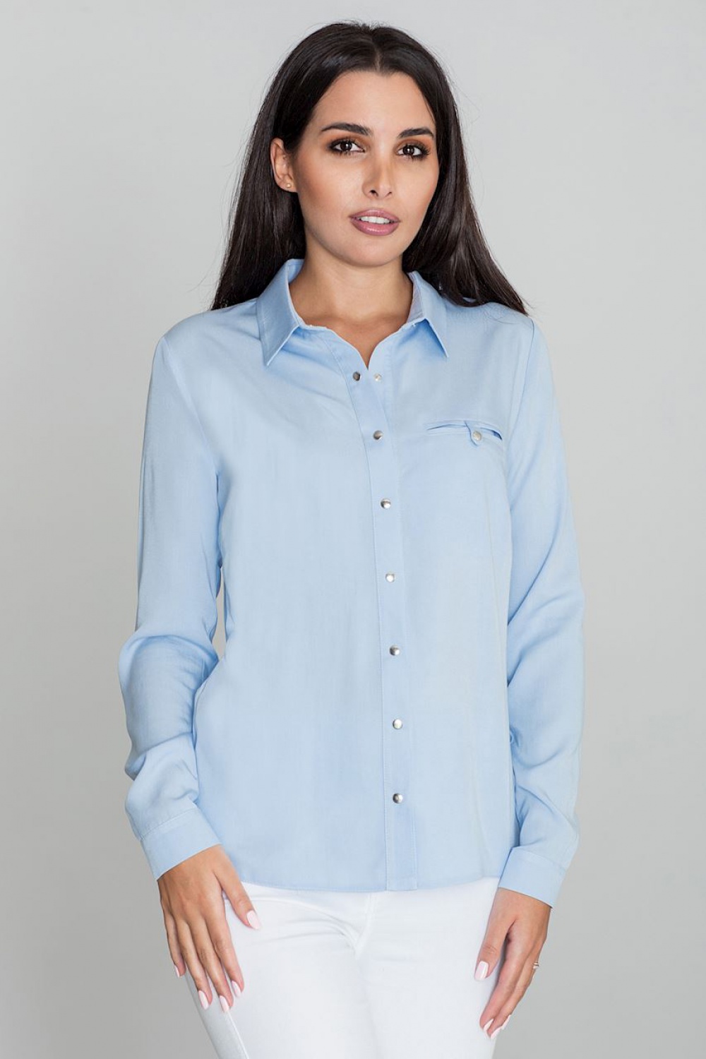 Langarm Hemd model 111030 Figl