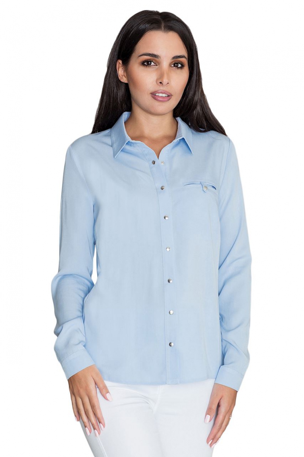 Langarm Hemd model 111030 Figl - Afbeelding 2