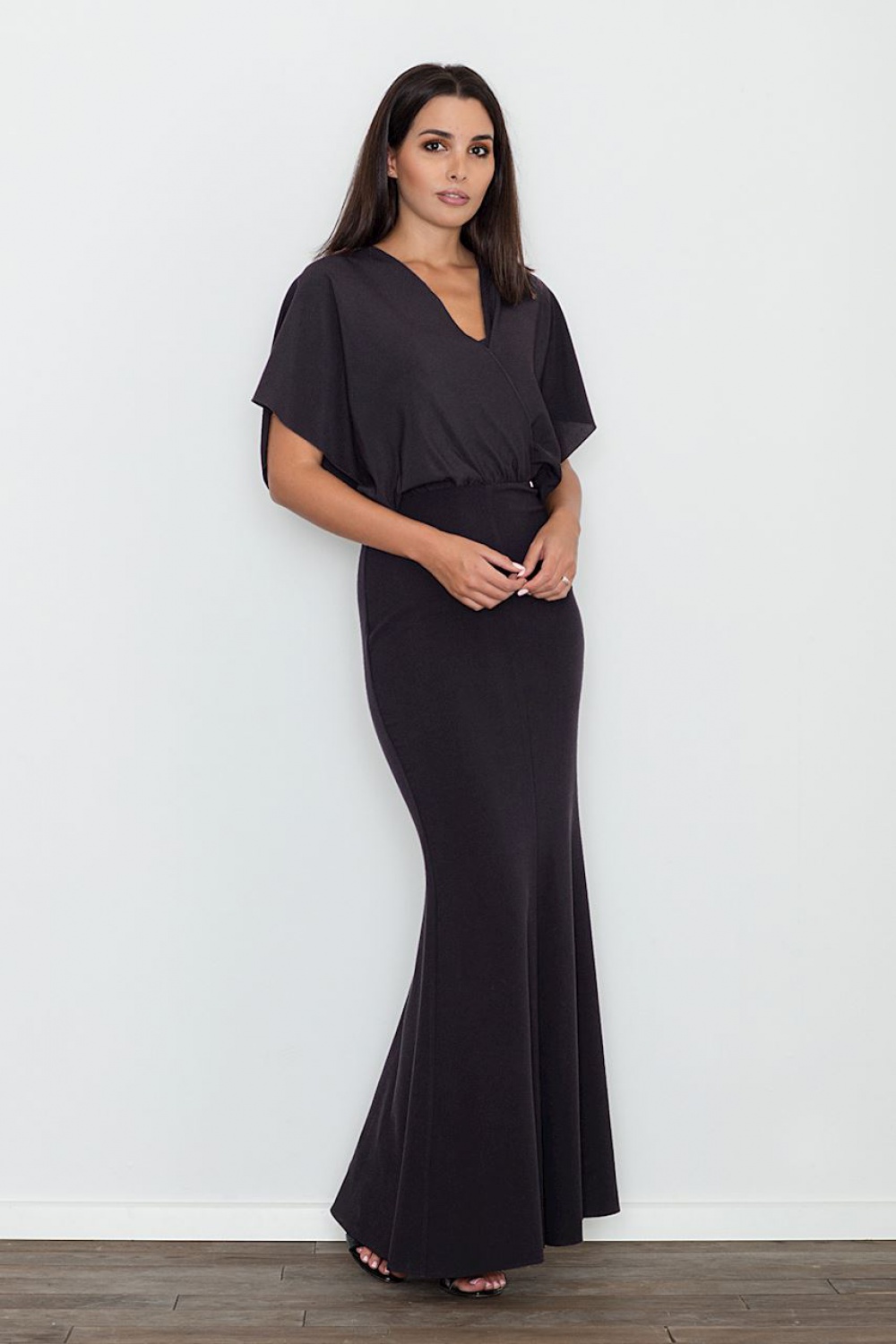 Langes Kleid model 111035 Figl