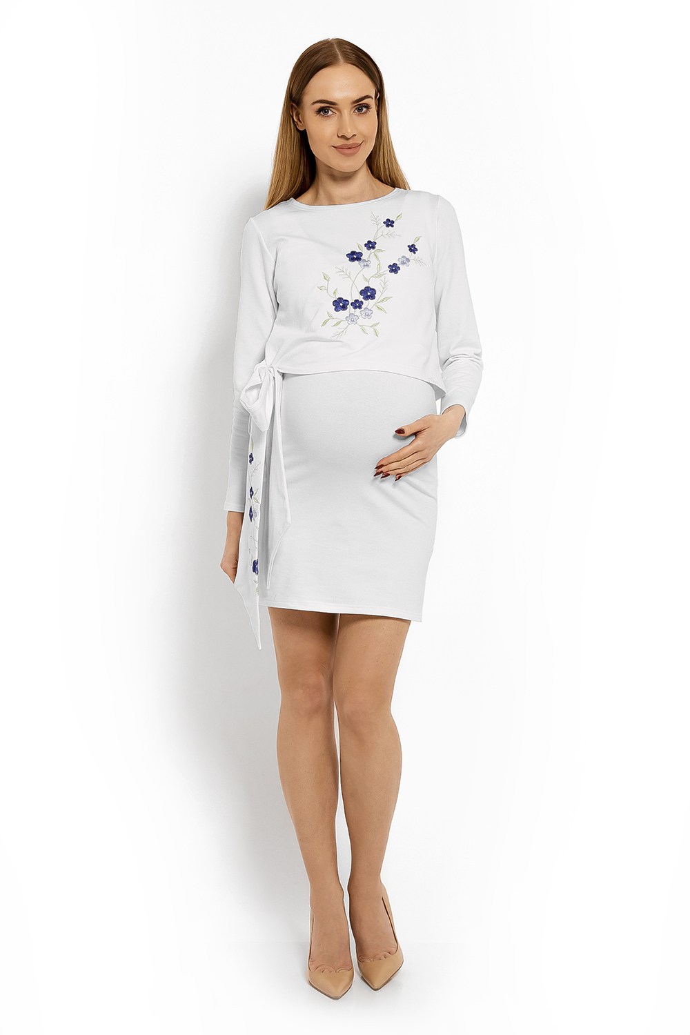 Schwangerschaftskleid model 113212 PeeKaBoo - Afbeelding 2