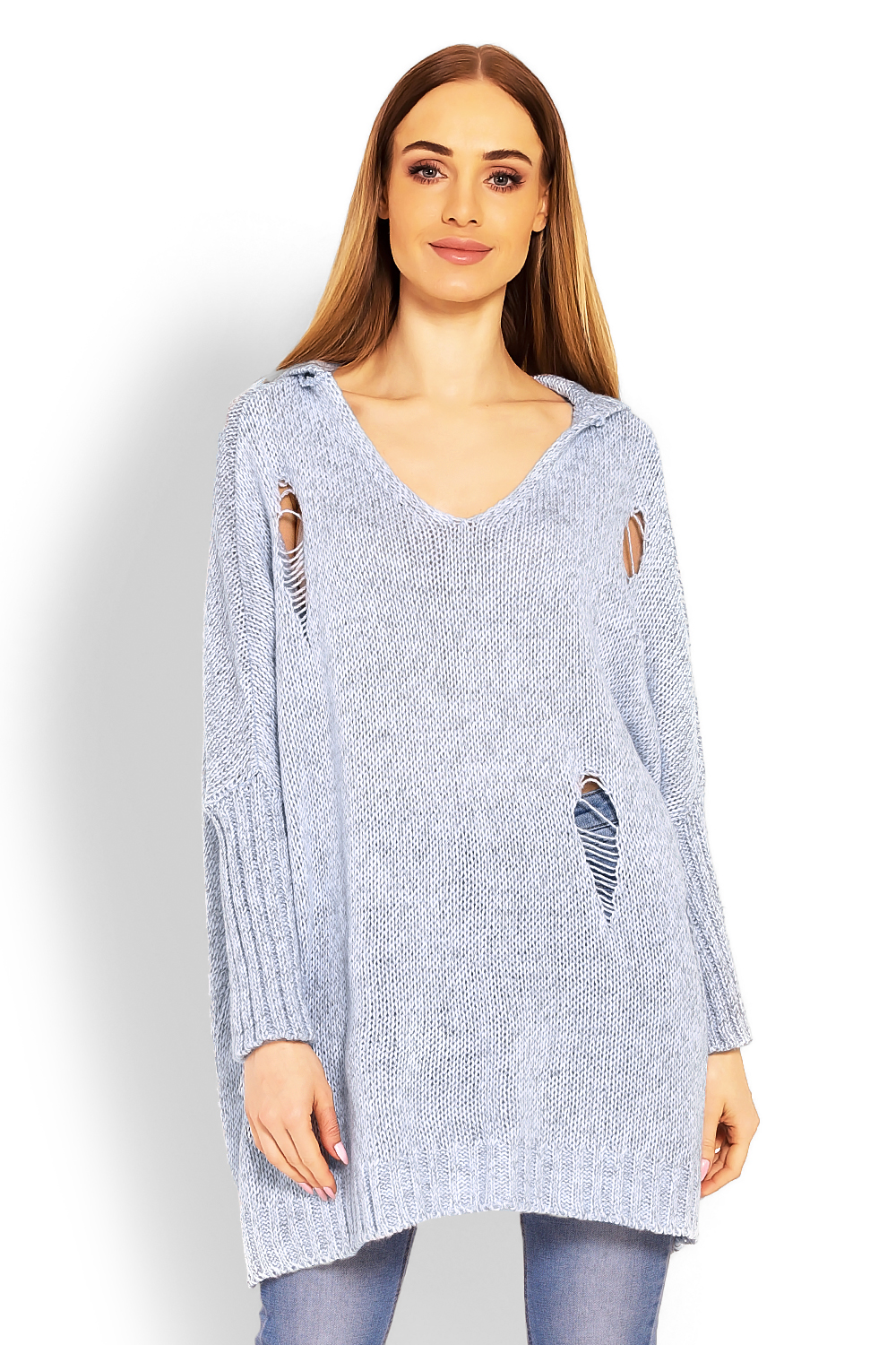 Langpullover model 114562 PeeKaBoo