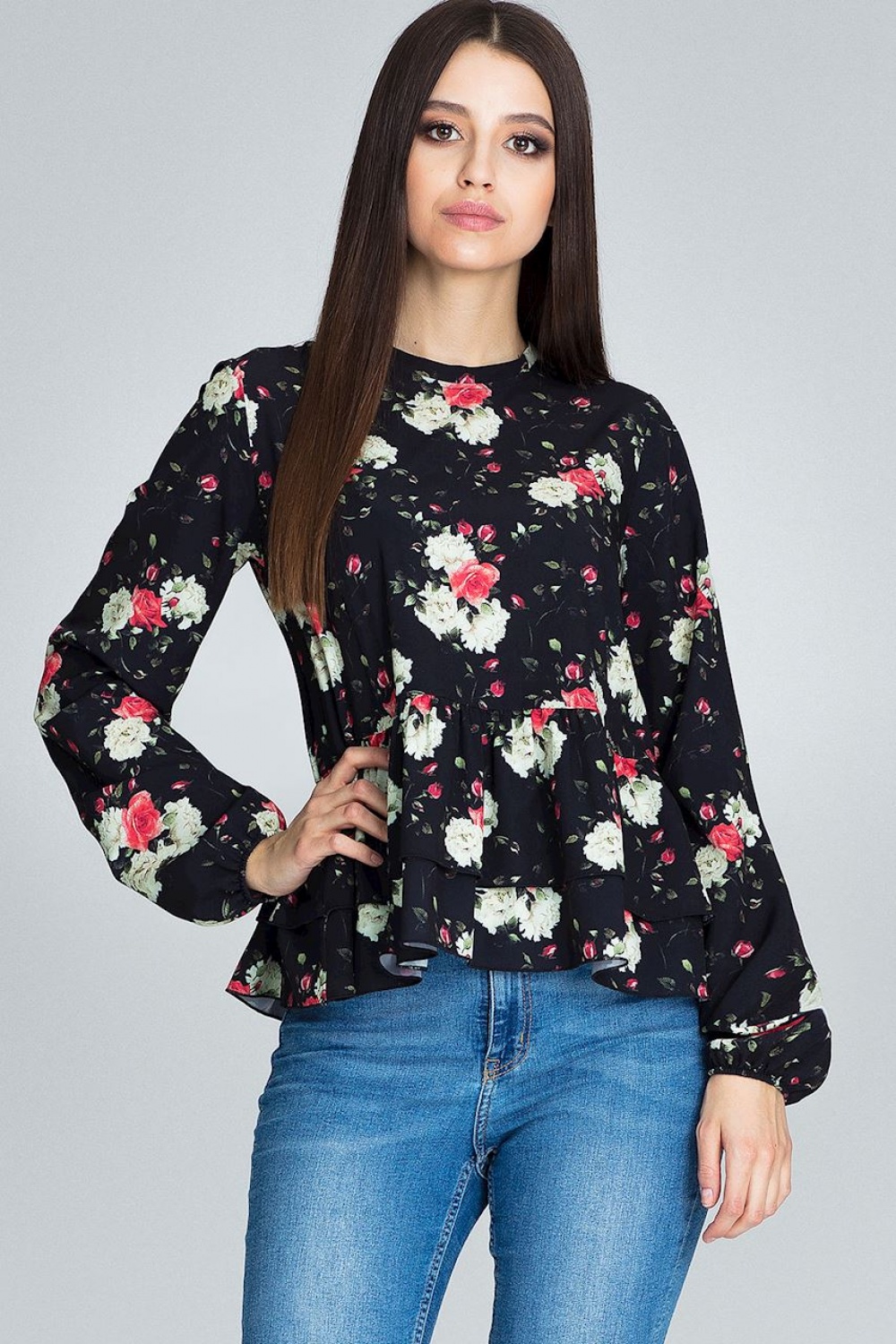 Bluse model 116244 Figl